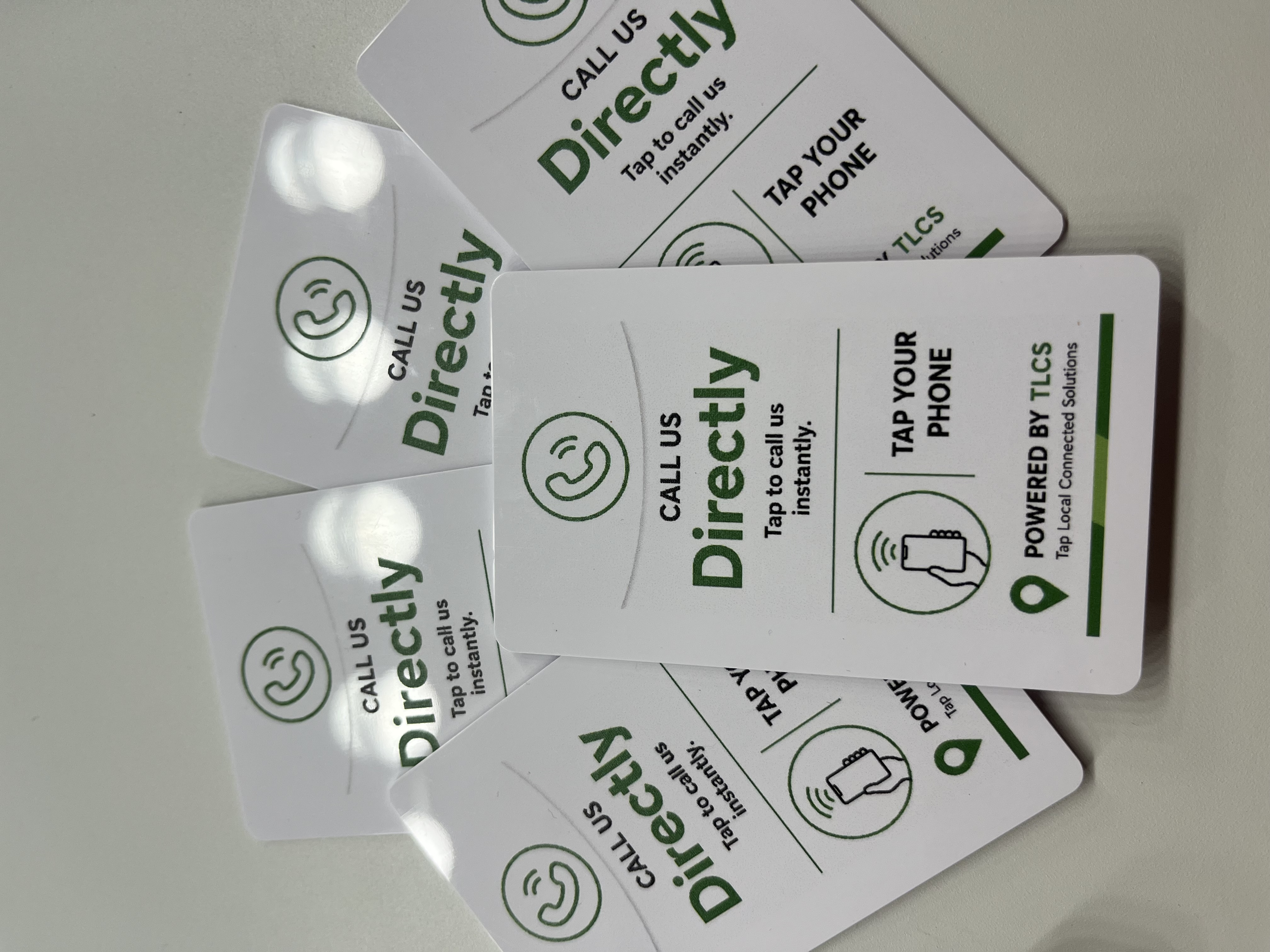 TLCS Call Us Directly NFC digital business card