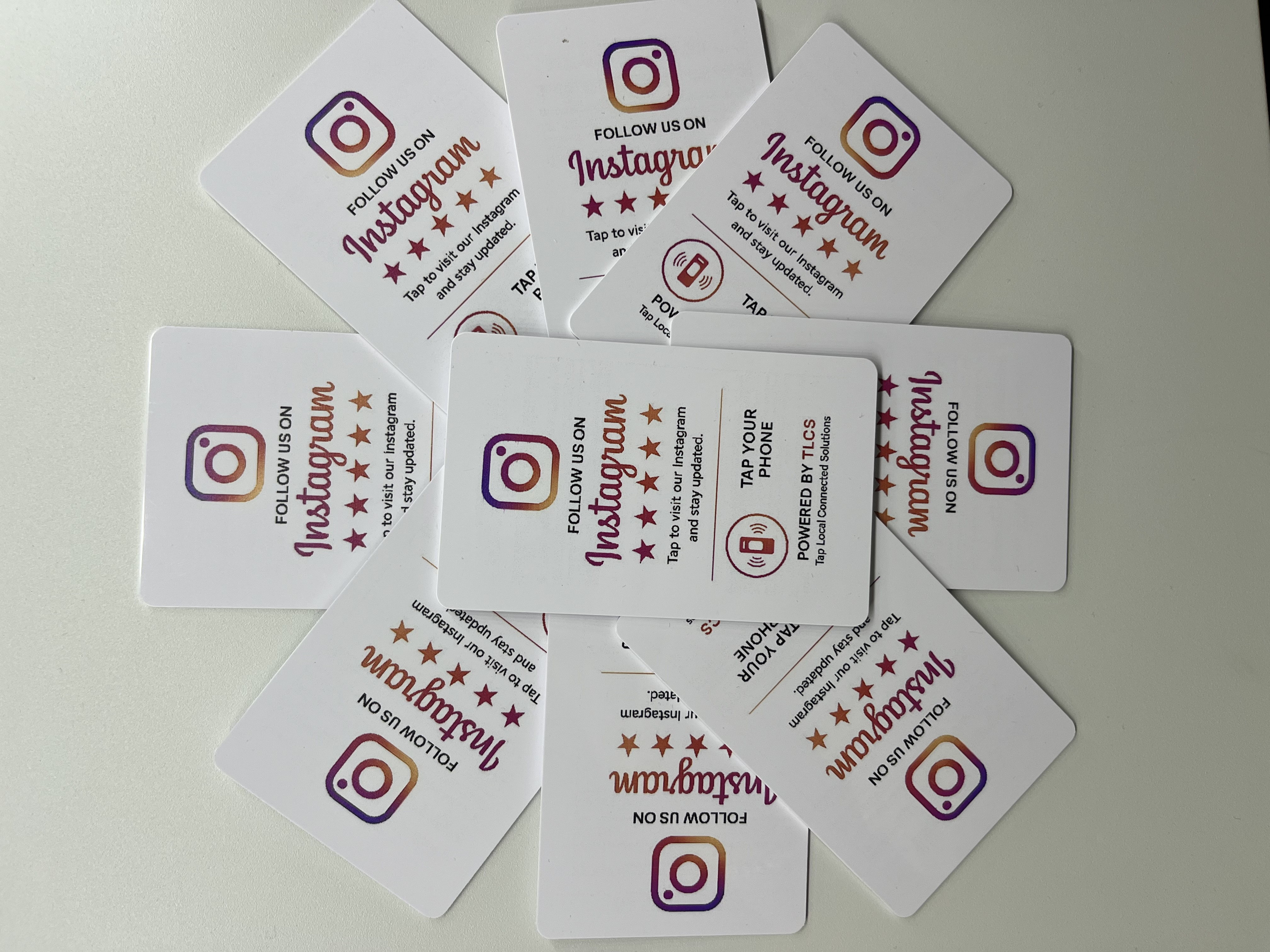TLCS Instagram NFC digital business card