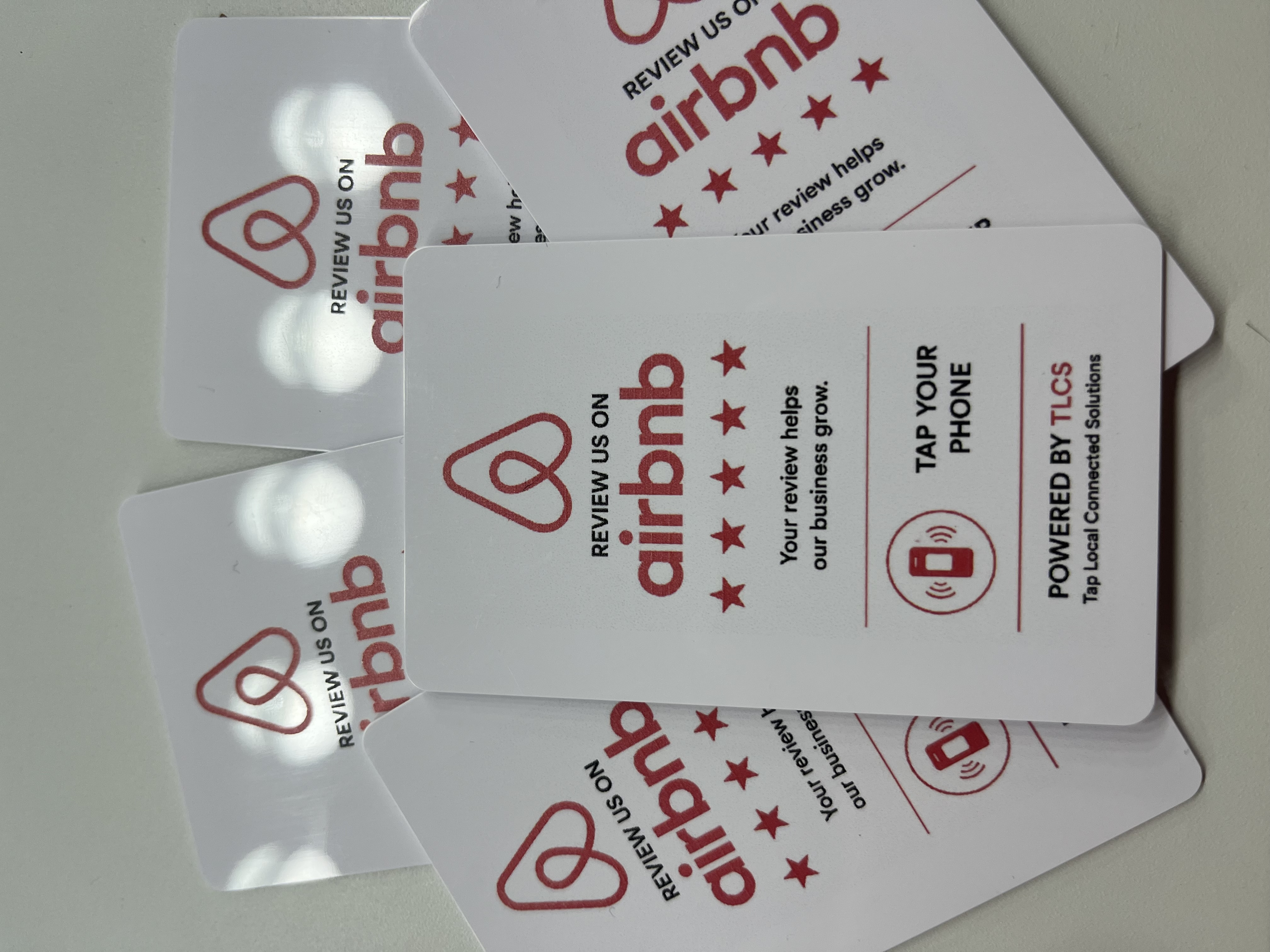 TLCS Airbnb Review NFC digital business card